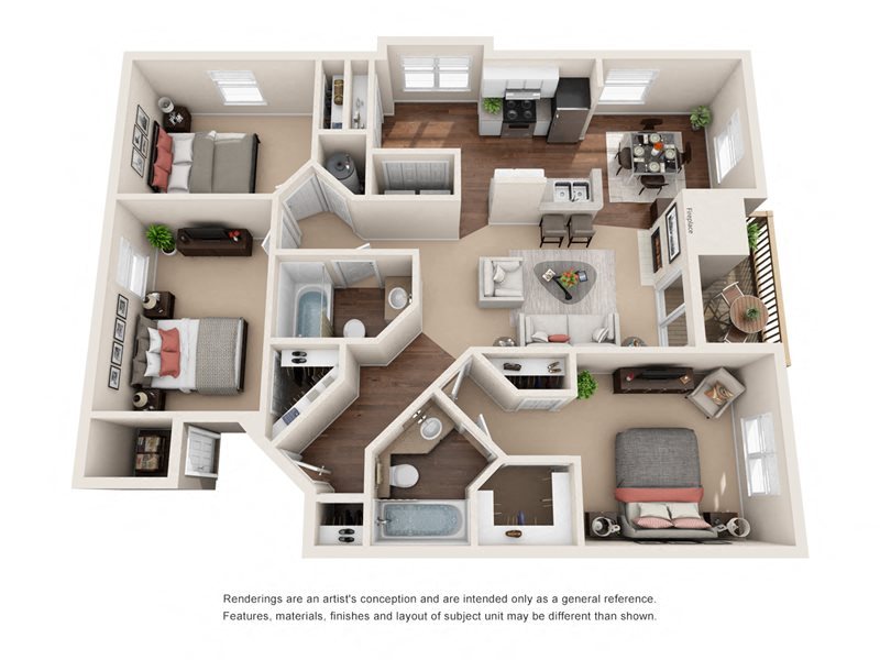 Marina Shores Apartments_Lynnhaven Marina Shores Apartments_Lynnhaven Floor Plan
